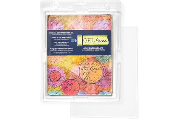 Gel Press GEL10802 Plaque de Gel, Transparent, 20 x 25 cm pour Salle de séjour