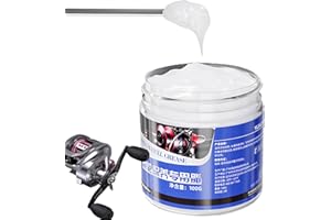 YANZISURA Graisse De Moulinet De Pêche, Ensemble De Graisse Pour Huile Lubrifiante, Outils De Maintenance De Moulinet De Pêche Étanche Et Antirouille, Huile Lubrifiant Pour Entretien Moulinet De Pêche