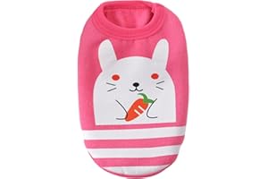 WEVGOUO Manteaux d'hiver Pull-Overs Veste Vetement Polaire Ours Petits Chiens Chiot Chat Chaton Manteau d'hiver Chaud Doux Pelucheux Chihuahua Yorkshire (6, XS:1-1.5 kg/Tour de Poitrine:30cm)