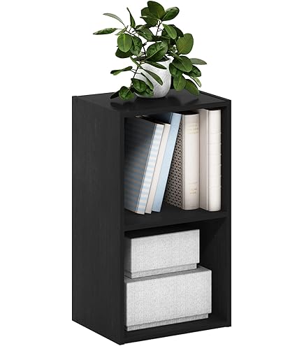 Furinno Daly Libreria A 3 Cubi Irregolari - Scaffale Organizer Bianco, 23.8x29.79x54 Cm - Foto 6