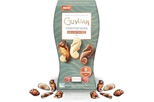 ICMINDS GIFTS Guylian Temptations Assortment 200g - Belgian Chocolate Seashell Pralines - Christmas chocolate gift for men women teens