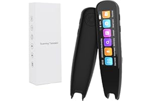 moyiw Scan Reader Pen with 134 Languages Real-Time Translation, Scan to Text & Speech Support – Reading Translator Device for Dyslexia, Elderly, Kids & Students