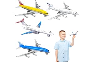 NimblusToy Avion Juguete, 4pcs Aviones de Juguete, Maqueta Avion, Aircraft Toy Set, Mini Avión Juguete, Juegos y Juguetes Niños Educativos, Regalo para Niños y Niñas Mayores 3 Años -A