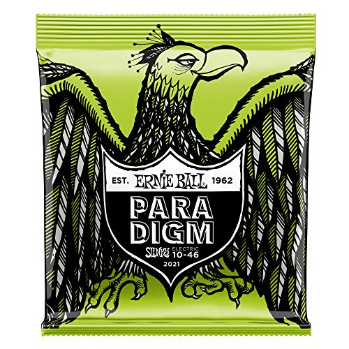 Cuerdas para guitarra eléctrica Ernie Ball Regular Slinky Paradigm - 10-46 Calibre
