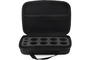 VITSRISEA Gyroscope Storage Case - Compact Battle Spinner Equipment Box, Abnehmbare Teile Organizer | Reisefreundlicher Spielzeugbeutel, Handlicher Ausrüstungshalter Für Wettbewerbsfähiges Spiel, Stilvoller