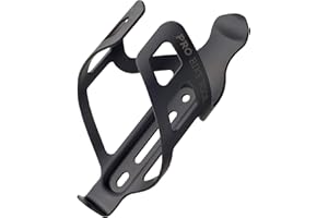 PRO BIKE TOOL Cage à Bouteilles d'eau pour vélo - Système de rétention sécurisé, Pas de Bouteilles perdues- Montage Rapide et Facile - pour Les vélos de Route et de Montagne- porte bidon vtt- Noir Mat