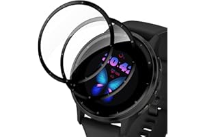 Carantee 2 Stück Schutzfolie für Panzerglas für Garmin Venu 3 Folie, Ultradünn Displayschutzfolie, 9H Härte Bläschenfrei Transparent Schutzglas für Garmin Venu 3