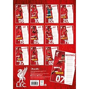 The Official Liverpool 2016 A3 Calendar (Calendar 2016)