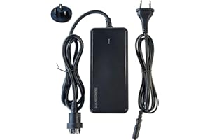 HANERIDE Caricabatterie da 2 A per batterie agli ioni di litio Bosch Active/Performance Line da 36 V, modelli compatibili 0275007915