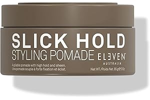 ELEVEN AUSTRALIA Slick Hold Styling Pomade | Idéale pour ceux à la recherche d'un look effet mouillé ou ultra brillant - 85 g