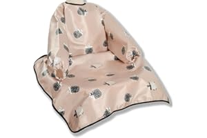 norinori Baby Bibs with Long Sleeves Specialized for Use in High Chair for 6 to 36 Months Toddlers, Waterproof Easy to Clean