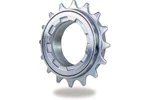 TSTRAUM Ruota libera per bicicletta a velocità singola 16/18 denti, accessorio di ricambio compatibile con ruota libera da 1/2'' x 1/8''