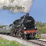Dampfloks 2018 - Dampflok Kalender, Broschürenkalender, Posterkalender - 30 x 30 cm by 