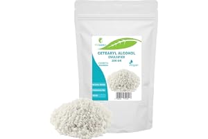 Cetearylalkohol (Cetearyl alcohol) - 200 gr - | Använd som ingrediens i balsam, krämschampon, hudvård, kroppsvård, hårvård, solvård