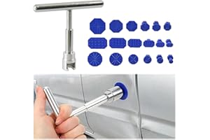 PSFXBM 19 Pcs Car Dent Puller Kit, Dent Puller, Car Dent Puller, Dent Removal Kit, Car Dent Repair Kit, Portable Car Dent Puller Kit, Car Dent Repair Kit For Car Body Damage Repair For Automobiles