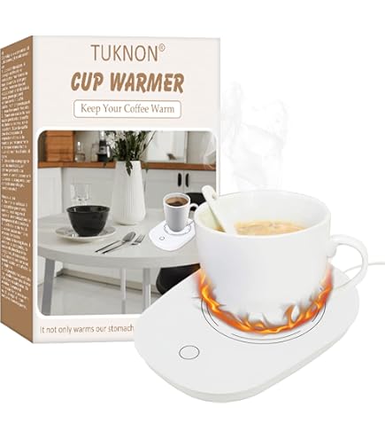 Scalda Tazze Elettrico Intelligente - 2 Temperature, Spegnimento Automatico 8h, Riscalda Bevande Fino A 55°C - Foto 14