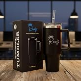 Raafi Savor 2.0 Tumbler 40oz With Handle Travel Mug Str...