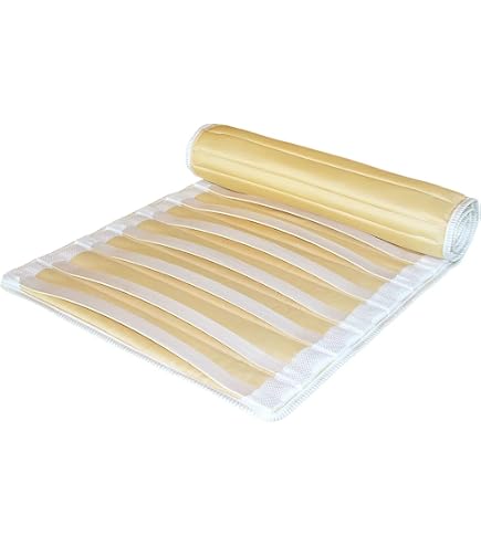 CLAMARO Rete A Doghe 90x200 Cm Con Listelli Curvi In Betulla - Portata 150+ Kg, Made In Germany