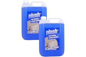 TRADE CHEMICALS Carpet Cleaner Shampoo & Odour Deodoriser (inc Pet) 10L Plush (NEW CARPET)