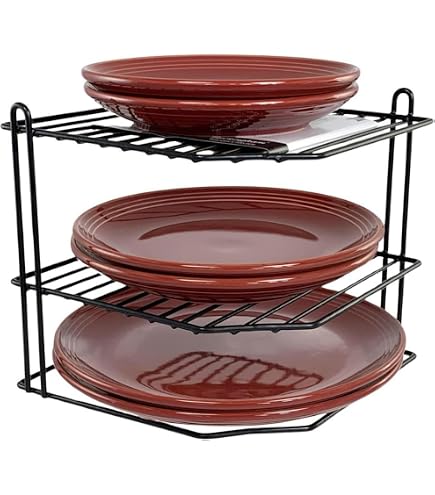 Support Extensible Simplywire Pour Plaques Cuisson Et Planches - Rangement Placard De Cuisine - Noir