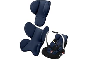 GENERISCH Baby Autositz Kissen - Neugeboreneneinsatz Babyschale - Kopfstütze Für Neugeborenen-Autositzs - Säuglings Autositze Einsatz Für Babyschale Und Autositzes - Atmungsaktiv Sitzpolster Für Kinderwagen