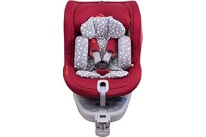 JYOKO KIDS Fodera per riduttore seggiolino auto in cotone Compatibile con Be Cool Nadó (White Star)