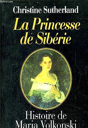 couverture de : La princesse de Sib&eacute;rie