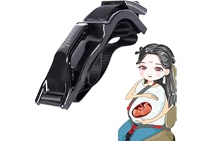 GKKBUFF Seat Cover Adjuster Pregnancy Seatbelt Pregnancy Bump Strap Pregnancy Seat Belt for Car,Women and Men Belly Comfort Car,Comfort&Freedom for Pregnant Moms Belly Protect Unborn Baby (Stripe)