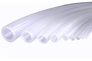 STUBOTAR Flexibler Silikonschlauch 9mm ID x 13mm AD, Wandstärke 2mm, Länge 1m, Wasser Luft Schlauch