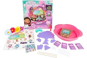 SPIN MASTER RMS International Gabby's Dollhouse Grow Your Own Kitty Fairy Garden Flowers Children's Nature Toy 3+ (70-0006)