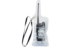 UAYESOK Funda impermeable para radio Vhf portátil Walkie Talkie de mano para Baofeng, Motorola, Kenwood, Icom, Midland, Presidente, Yaesu, barco portátil, radio de dos vías