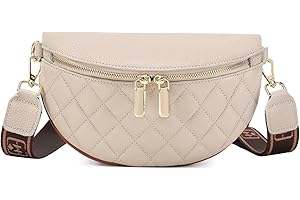 Myhozee Damska torba na ramię, mała, nowoczesna, czarna, torebka damska z szerokim paskiem na ramię, torebka na brzuch, damska skórzana torebka na telefon komórkowy, damska peleryna