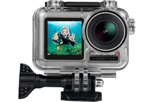 Eyeon 45M Underwater Custodia Impermeabile Custodia Subacquea Custodia Protettiva Dive Case di Nuoto per DJI OSMO ACTION Action Camera Accessori Acqua