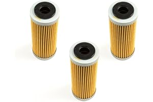 HIFLOFILTRO Set di 3 filtri olio Hiflo HF652 per Husaberg Husqvarna K T M