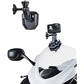 Motosiklet &Ouml;n Cam Klipsi Kamera Montajı, DJI Osmo Action 6/Osmo Nano/Osmo 360/Action 5 4, Hero 13 12 11 10 9 8, Insta 360 X5 