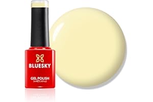 Bluesky Gel Lakier do paznokci, cytryna żółta - CS12, pastel, żółty, długotrwały, odporny na wiór, 5 ml (wymaga suszenia pod lampą LED UV)