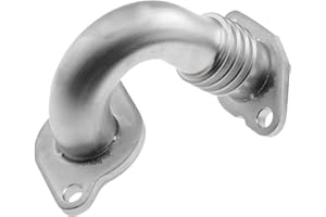 TBVPARTS Tubo Radiatore EGR 2.3D 504388655 5802531805 5801365344 5801856571 5802528663 7.24809.79.0 Tubo Raffreddamento Scarico EGR Compatibile Con Daily V, Daily VI