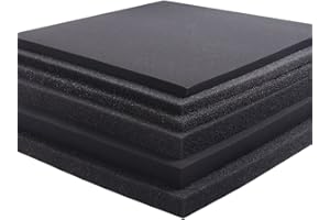 SHUNTING Filtro per Acquario, Filtro in Schiuma Biochimica per Acquario,Filtro in Spugna Tagliato su Misura (50×50×4cm-25PPI)