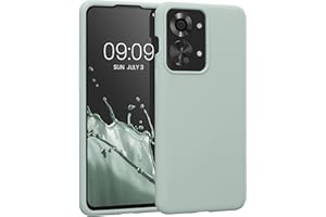 kwmobile Etui kompatybilne z OnePlus Nord 2T 5G – silikonowe etui na telefon z TPU z miękkim wykończeniem – Cool Mint
