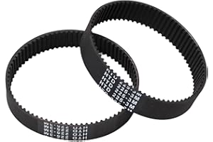 YananAC Pack of 2 timing belt, drive belt, conveyor belt of the sander, compatible with Bosch PBS75A-GBS75A-GBS75AE Silvercrest Parkside Pebs 900 grinder