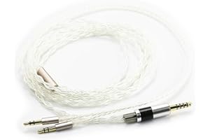 Ablet Kabel HiFi z 4,4 mm zbalansowanym męskim do słuchawek Beyerdynamic T1 2., T5p drugiej generacji i Sony WM1A, NW-WM1Z, PHA-2A posrebrzany kabel audio