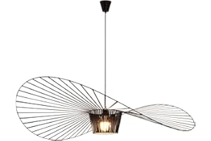CHNB Lustre Vertigo Suspension, RéTro Suspension Luminaire Lustres Postuler à Salon Cuisine Chambre Luminaires IntéRieur, Lampe LED E27 Max 40W (120 CM)