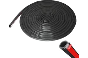 Flewdart gummi auto türdichtung universal, türdichtung autotür, gummi selbstklebend universal für ​​Karosserie Motorhaubend Kofferraum ​​A B-Säulen, tür gummidichtung dichtungsband auto (Kleines D)