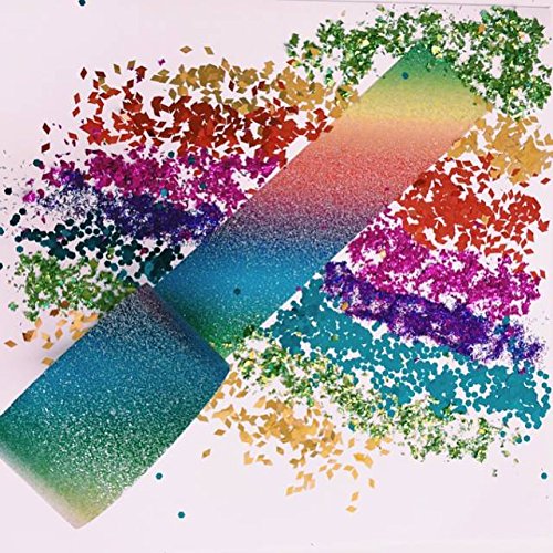 ShurTech Glitter Duck Tape 1.88-inch X 15-feet, Rainbow Ombre - 5