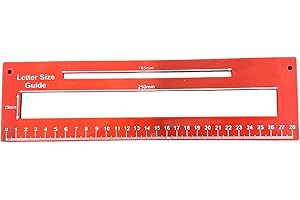 ASPIRE UK® Mail PPI Letter Size Guide Ruler Post Office Postal Price Postage.