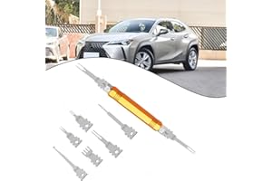 CHANG QI 8pcs Werkzeug zum Herausziehen Elektrischer Stifte Anschlussklemmen & Kits Ausdreherwerkzeug, Werkzeug-Set für Molex Mini-Fit Jr. 5557 Stift- und Buchsenanschlüsse