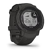 Garmin Instinct 2 Solar – GPS-Smartwatch mit unendlicher Akkulaufzeit im Smartwatch-Modus, über 40 Sport-Apps, Garmin Pay, Tr