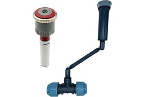 Hunter MP Rotator Professional Installation Kit with Pressure-Regulated PROS-04 Countersink Housing - Complete Set with MP Rotator (1000-3500), Swing Joint, Clutch & Countersink Housing (MP1000 90-210