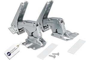 LUTH Premium Profi Parts Zawias drzwiowy zestaw zawiasów do lodówki, kompatybilny z Bosch Siemens Neff AEG Constructa Balay 00481147 481147