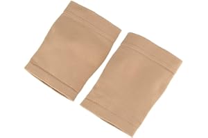 Beauty7 - Osłona tatuażu na przedramię unisex ochraniacz na ramię mankiet oddychający ochraniacz na ramię sportowy mankiet okładka na rękaw przód rękaw kolor: czarny/kolor skóry rozmiar: M/L